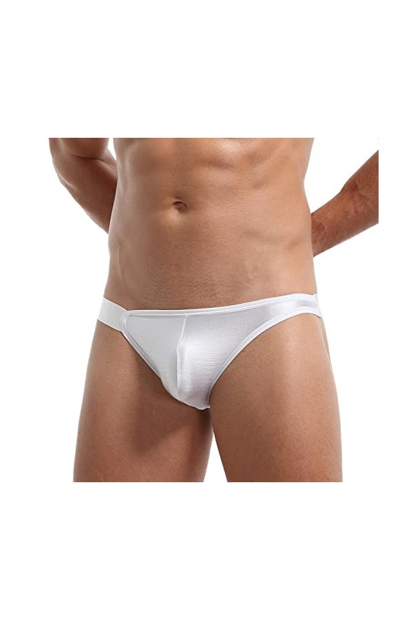 Boxers Homme Bambou Respirant Slips Bref Confort Respirable sous-vêtements pour Hommes Solides sous-vêtements Occasionnels po