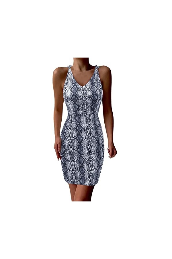 Eauptffy Sexy Robe Rétro Vintage Femme Mini Robe pour Femme Halter Backless Night Party Robe Moulante Sexy 2023 Casual Habill