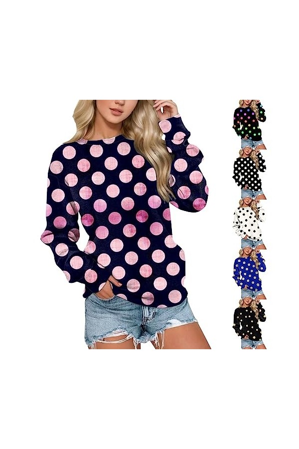 Mymyguoe Sweat à capuche pour femme - Sweat-shirt chaud et tendance pour filles mignonnes - Ample - Avec capuche - Vintage - 