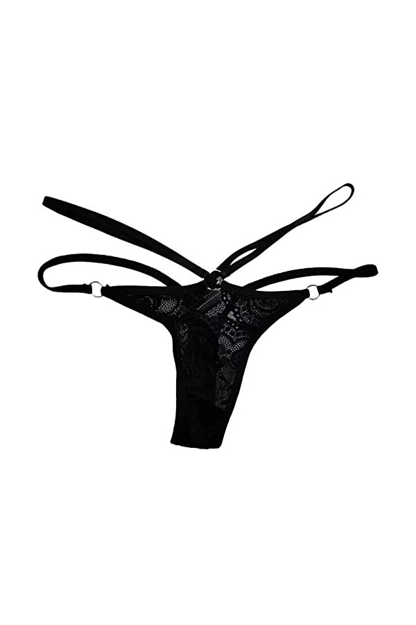 Dorjuli Culotte sexy sans couture pour femme Culotte hipster Culotte Lingerie Taille large Sous-vêtements classiques Loisirs 