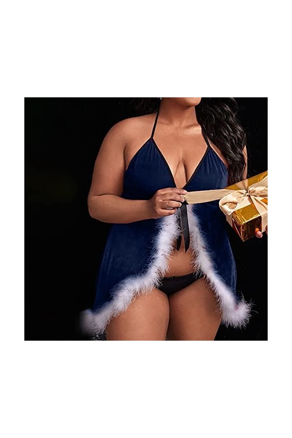 Lingerie Sexy Nuisette en Dentelle Ensemble de sous Vetements Chemise de Nuit Rôle Jouer Femmes Lingerie Chaude Érotique Ling