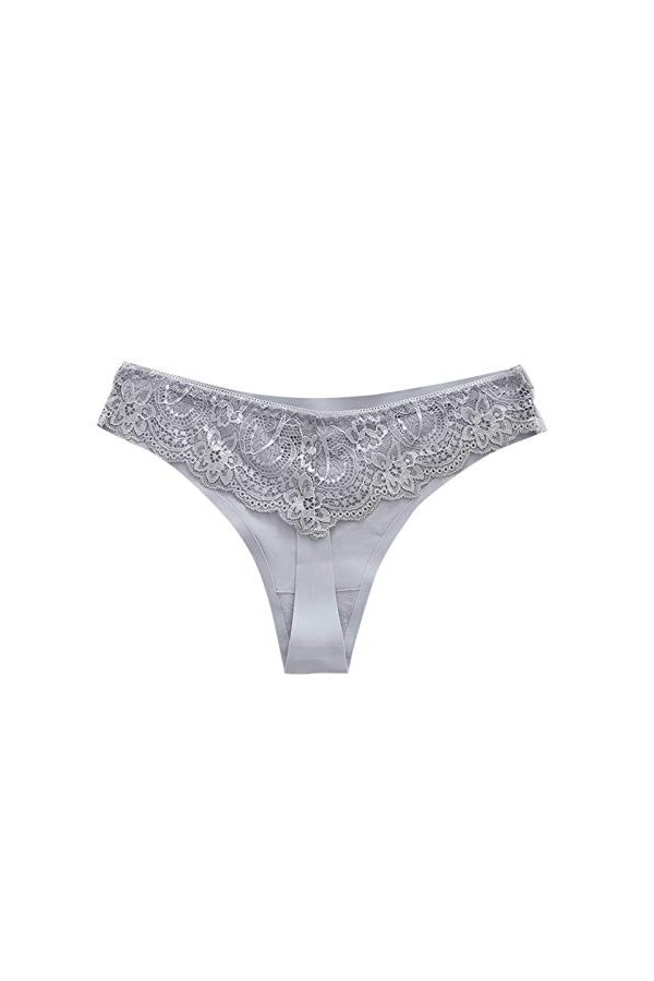 Culottes Femme Dentelle String Chic sous-Vetements Ouvert Panties Sexy Erothique Slips Pas Cher Tangas Taille Confortable Hot