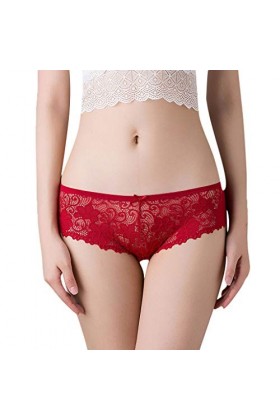 Culottes Femme Dentelle Panties Sexy String Chic sous-Vetements Ouvert Coquine Hot Confortable Lingerie Slips Erothique Taill