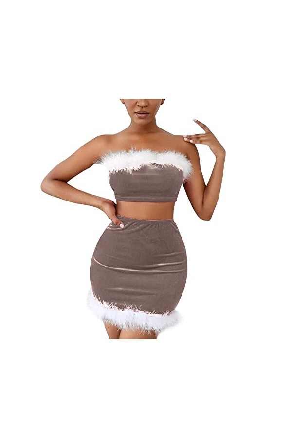 sous-Vetements de Noël Feminins Sexy Coquin Noir Body Collant Chaud Nuisette Valentin Ouverte Hot Érotique Féminin Dentelle L