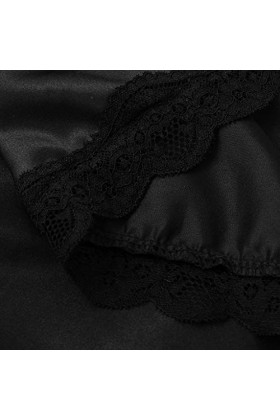 Pdakieyxnd sous-Vetements de Noël Feminins Sexy Rouge Noir Body Hot Coquin Lingerie Valentin Chaud Érotique Dentelle Féminin 