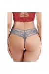 HELLORSOON Culotte Dentelle Femme,Sexy Coquin Ouvertures érotiques Style Romantique Culotte en Dentelle Culotte