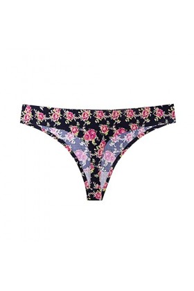 HELLORSOON String Ficelle Femme,Sexy Érotique Ficelles Charmantes en Dentelle Nuisette Culotte Coton