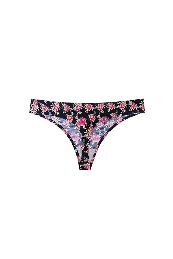 HELLORSOON String Ficelle Femme,Sexy Érotique Ficelles Charmantes en Dentelle Nuisette Culotte Coton