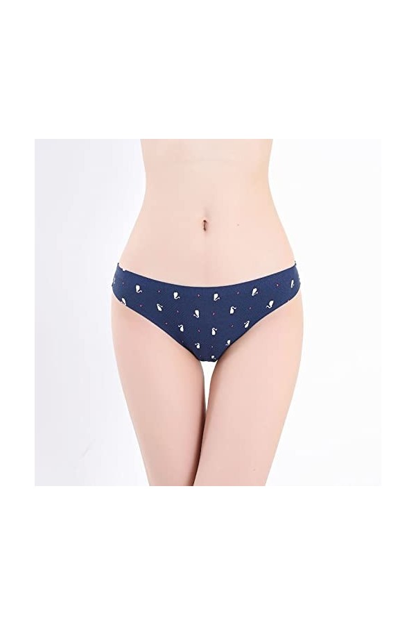 HELLORSOON Culotte Dentelle Femme,Sexy Charmant Transparence Subtile Échancré Nuisette Culotte Dentelle