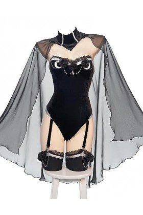 MEOWCOS Body une pièce pour femme, ensemble jupe, col marin, body mignon, costumes pour femmes, costumes de cosplay