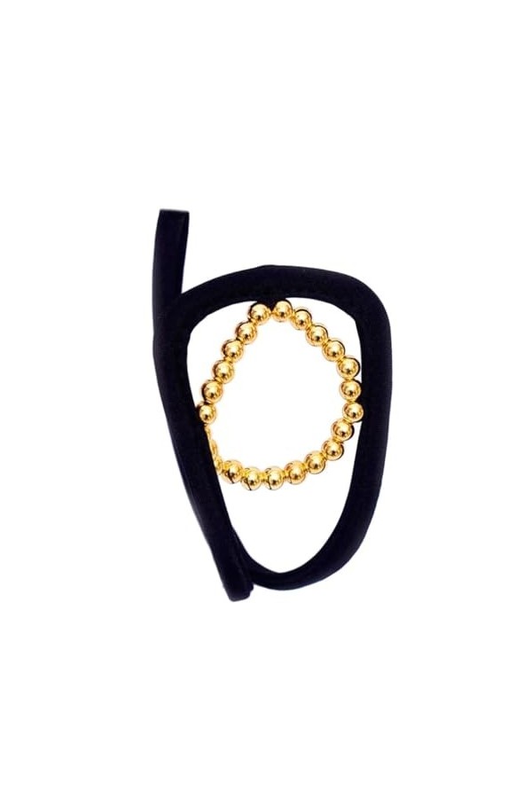 [Lot de 5] Sousêtements String élégants pour Femmes – Ensemble Culottes et Slips Confortables – Culottes luxueuses dorées et 