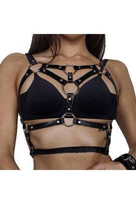 Ncenglings Slip Enfant Bio Décoration Femmes Corps Bondage Cuir Sexy Ceinture Ceinture Ceinture Accessoire Ensemble Vaisselle