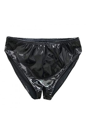 Zannycn Culotte en coton pour femme - Sans coutures - Culotte douce - Multicolore - Culotte confortable - Taille haute, Noir 