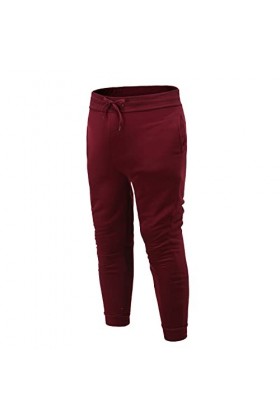 CUTeFiorino Lot de pantalons pour homme - Automne et hiver - Mode High Street - Loisirs - Pour le sport - Couleur unie - À la