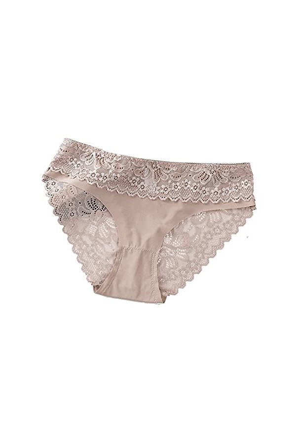 Panties Femme Sexy Culottes Ouvert sous-Vetements Chic String Dentelle Thong Lingerie Tangas Confortable Respirant Coquine Pa