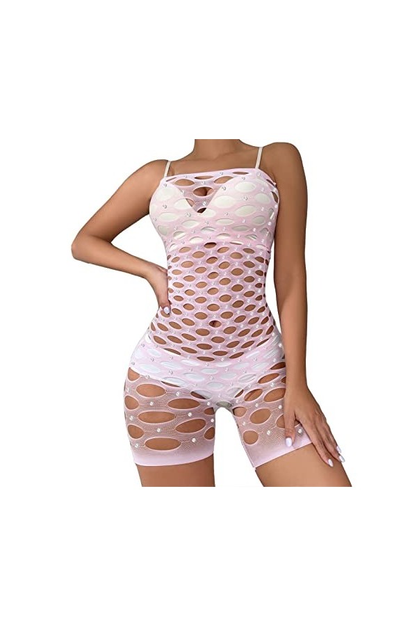 Lingerie Sexy Femme Hot Costume See Through Ensembles Coquine Cuir Creux Seduction Ouverte Soutien-Gorge et Strings Adulte Cl