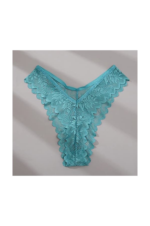 Dorjuli String pour femme - Sexy - Respirant - String - Taille large - Sous-vêtements classiques - Sous-vêtements - String en