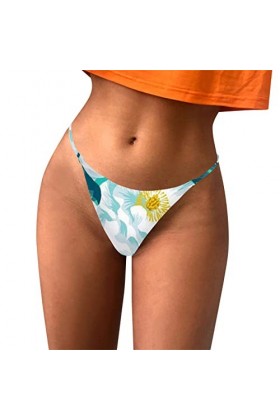 Dorjuli G String Culotte sexy en dentelle pour femme, Vert menthe., S