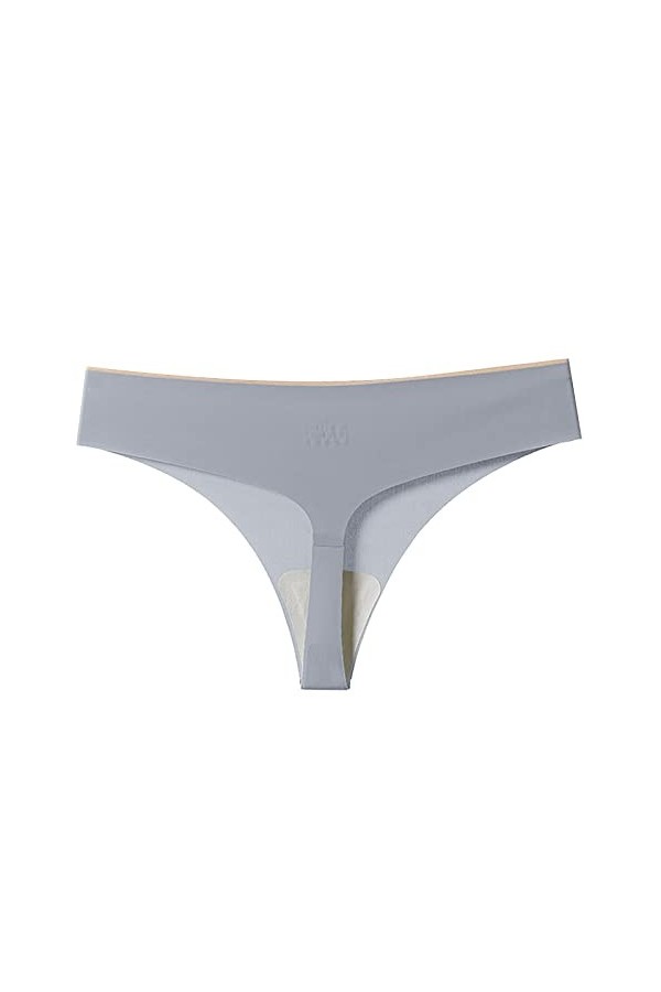 HELLORSOON String pour Femme,Sexy Coquin Dentelle Florale Romantique String en Dentelle Culotte Coton