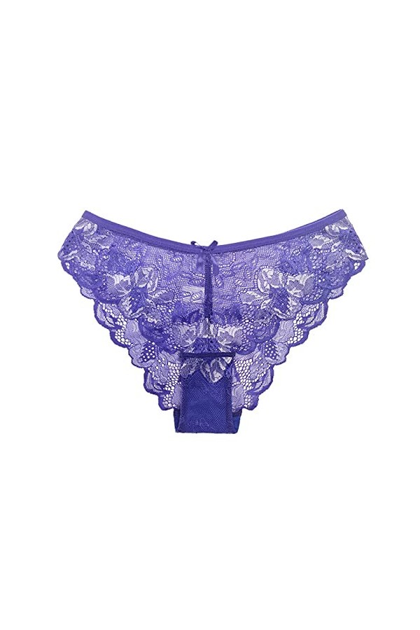HELLORSOON String Ouvert Femme,Sexy Coquin Ouvertures Provocantes Échancré Nuisette Culotte Coton