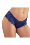 HELLORSOON Culotte Dentelle Femme,Sexy Séduction Transparence Subtile en Soie Culotte en Dentelle Shorty pour Femme