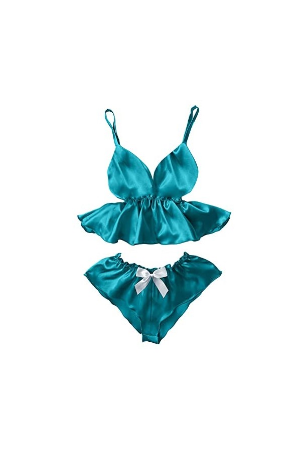 Zannycn Ensemble de lingerie sexy pour femme - Ensemble de lingerie sexy - Tenue érotique pour femme - Lingerie sexy en dente