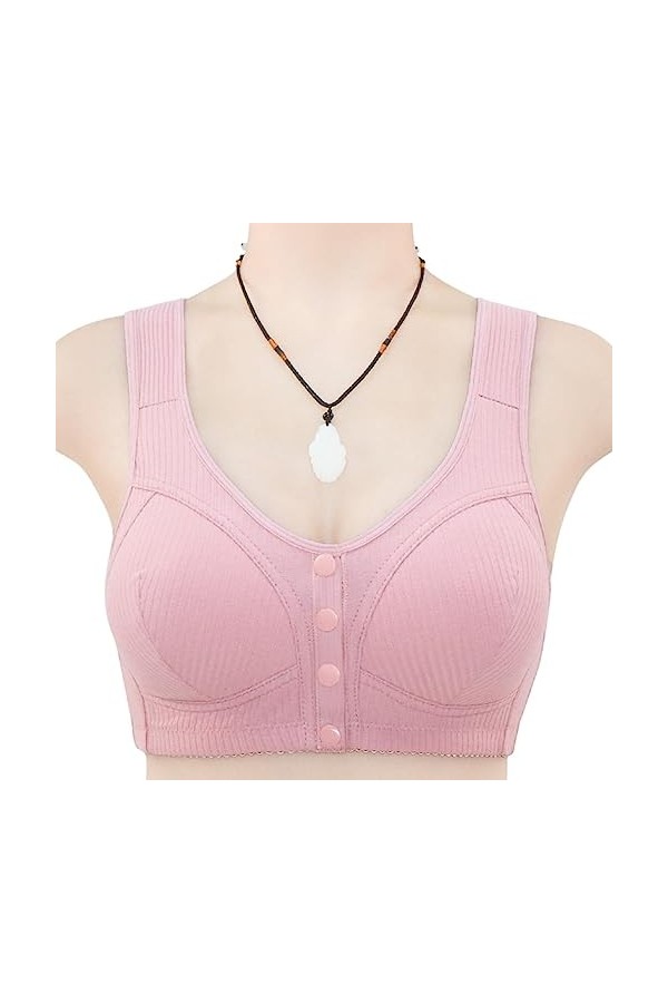 HANXIULIN Soutien-gorge push-up à armatures rembourré élégant pour femme Soutien-gorge push-up moderne sans armatures – Coton