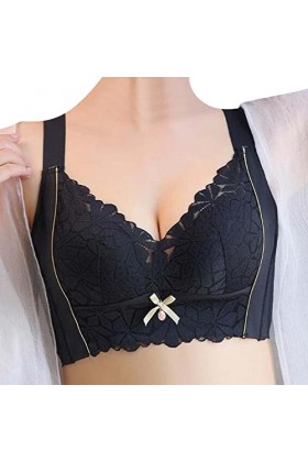 liaddkv Sous-vêtements en latex pour femme - Coupe complète - Soutien-gorge latéral - Sans anneau en acier - Support supérieu