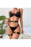 Générique Lingerie+Femme+Nuisette See Through Nuisette Sexy Hot Coquine Harnais Robe Sissy Érotique Chemise Harness Nuisette 