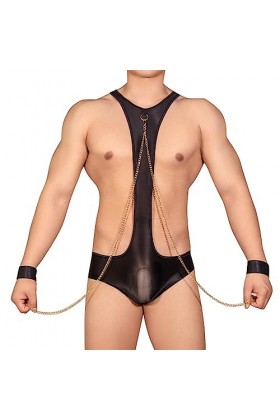 Lingerie Sexy Femme Grande Taille Brassière Collants de Lingerie Sexy pour Hommes Super élastique Onesie Lingerie Sexy Ouvert