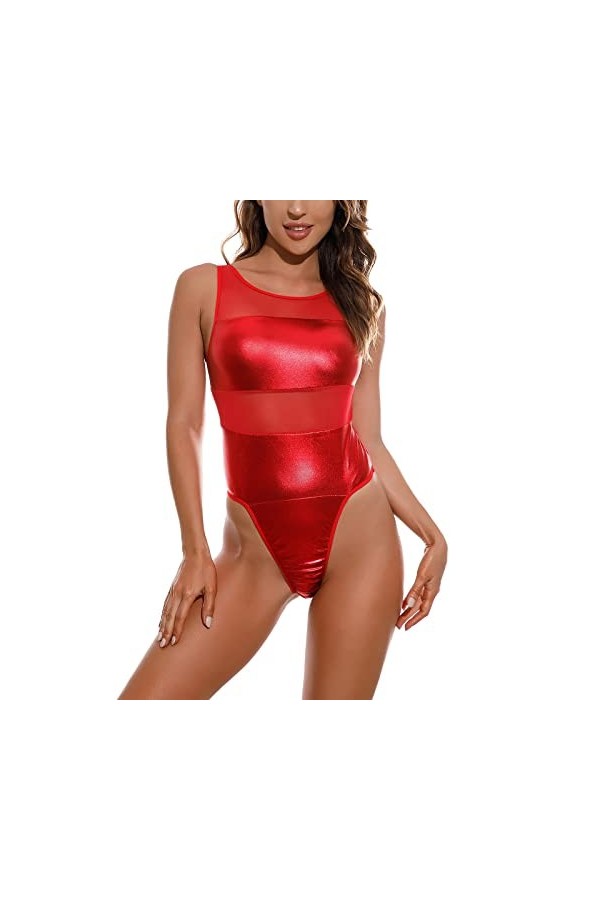 Lingerie Femme Sexy Ensemble Homme Sexy Hot y*2*k sous-vêtements drôles Ensemble Cheveux Transparents exposés vêtement Body S