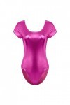 Lingerie Sexy Femme Grande Taille Brassière Femmes Wetlook Body Shiny Ballet Justaucorps Dance Body Jumpsuit Party Dance Wear