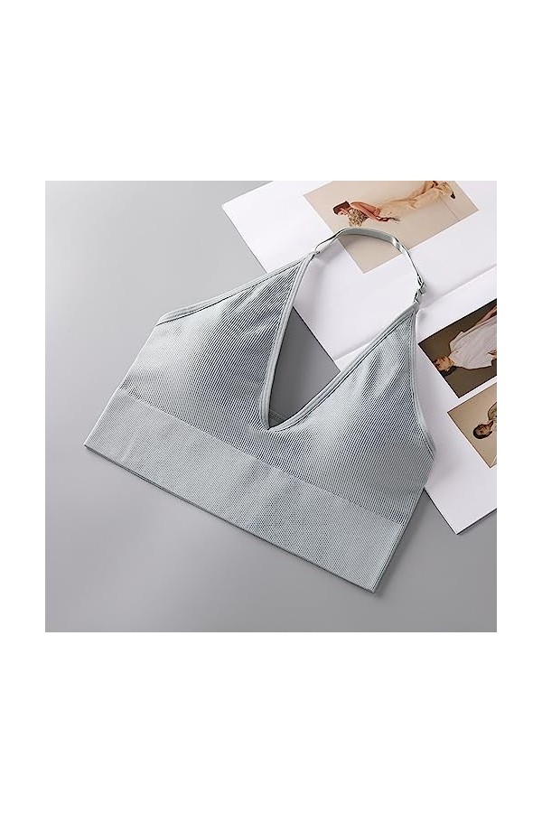 Briskorry Haut dos nu pour femme - Dos nu - Partie sexy, A1-gy1, L