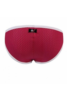 MACIUM sous-vêtements Sexy G-String Thong pour Hommes Slip Taille Basse sans Couture Homme pour Couple Slip sans Couture,Roug