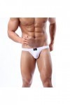 MACIUM sous-vêtements Homme Sexy sous-vêtement Homme Fesses Vides Double String sous-vêtement Couple sous-vêtement,Blanc,S