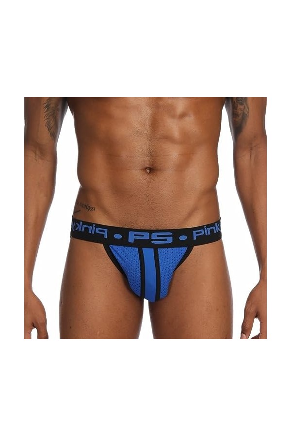 MACIUM G-Strings Sexy pour Hommes sous-vêtements pour Hommes Sexy Ceinture Large Hanche Levage Double String T Pantalon sous-