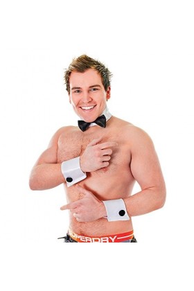 Forum Novelties Novelties-DS037 DS037 Accessoires de Stripteaser Homme, Blanc, Taille Unique