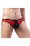 Lingerie Sexy pour Homme Grande Taille Fitted sous-VêTements sans Couture Respirable Culottes éLastique Brief Homme Respectue