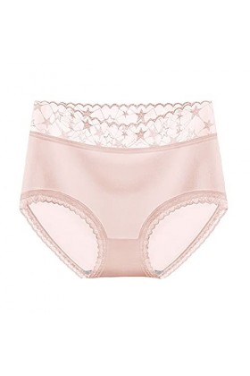 Panties Femme Ouvert String Chic sous-Vetements Sexy Culottes Dentelle Transparente Patchwork Respirant Confortable Tangas Li