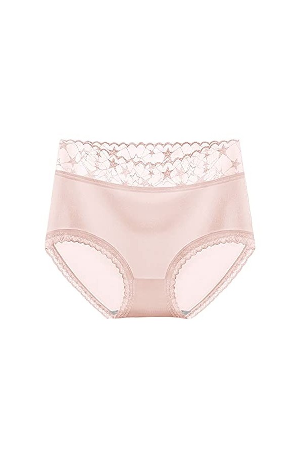 Panties Femme Ouvert String Chic sous-Vetements Sexy Culottes Dentelle Transparente Patchwork Respirant Confortable Tangas Li