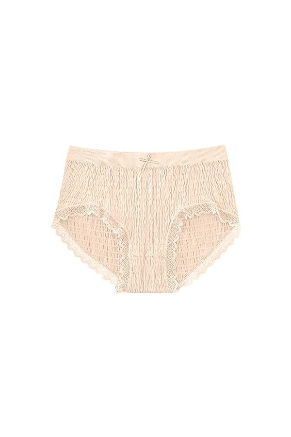 HELLORSOON String Ouvert Femme,Sexy Dentelle Maille Transparente en Dentelle Culotte en Dentelle Shorty pour Femme