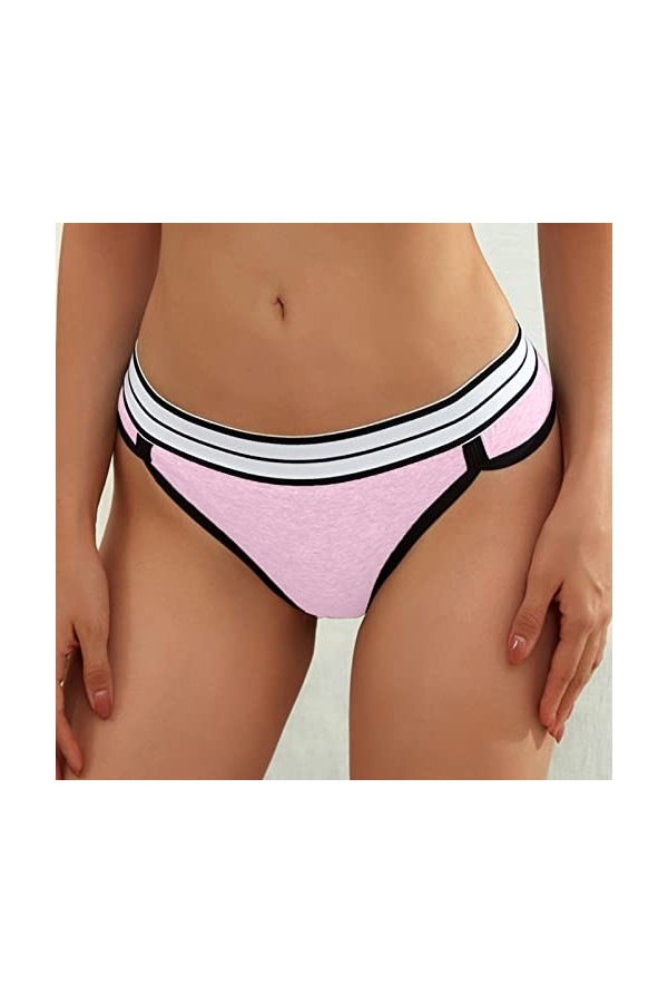 HELLORSOON String Ficelle Femme,Sexy Érotique Dentelle Florale Romantique Culotte en Dentelle Culotte Dentelle