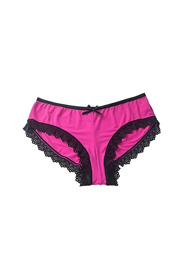 HELLORSOON String Ouvert Femme,Sexy Transparent Ouvertures Provocantes Style Romantique Robe Sexy Tanga pour Femme