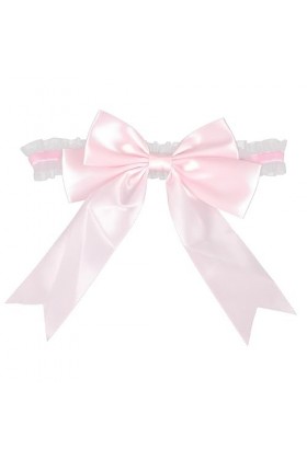 Abaodam 1 Pc Jarretière Strass Porte-Jarretelles De Mariage Mariée Ceinture Jarretière Accessoires De Vêtements De Mariée Arc