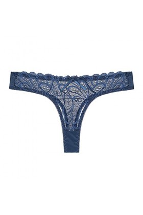 Dorjuli G String Femme Sexy Mode Respirant Tanga Pantys Culotte Femme Taille Large Culotte Classique Culotte en Dentelle Open