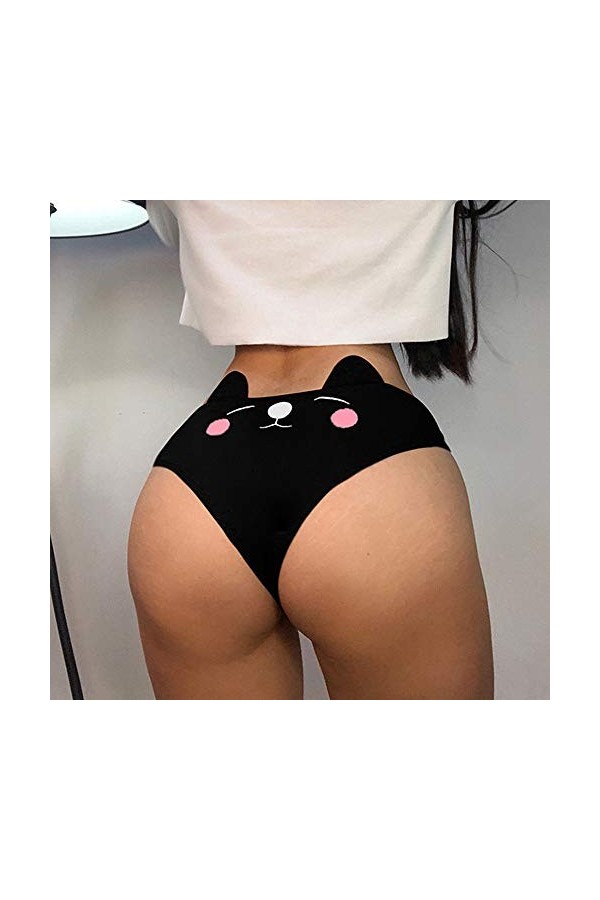 PANPANY Culottes pour Femme Culotte Taille Basse Multipack Confortables Tanga Femme Sexy String Soutien-Gorge Slips Dentelle 