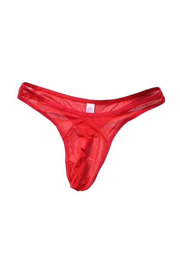 Openg Hommes Creux de Strings Hommes Érotique Culottes Respirant Culottes Couture Respirant Sexy Lingerie pour Hommes Stretch