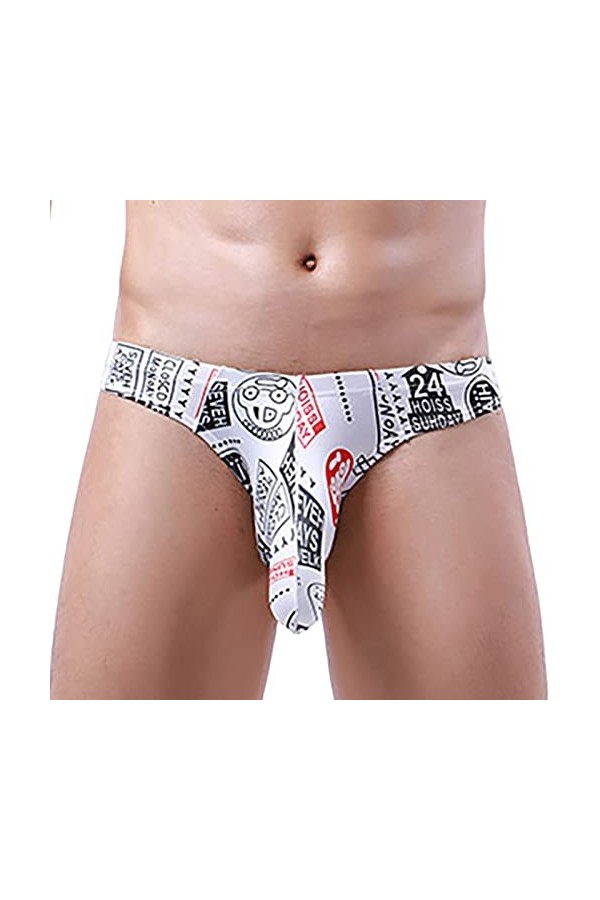 Strings Poche PéNis Slip Hommes Stretch Naturels String Homme Sexy Respirant Lingerie Homme éRotique NtidéRapant sous-VêTemen