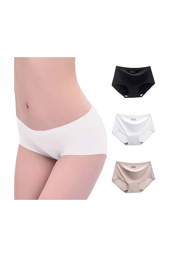 Femme Culotte Dentelle Sexy Culotte sous Vetements sous-Vêtements Grande Taille Shorty Thong Culottes Femme sans Couture Culo