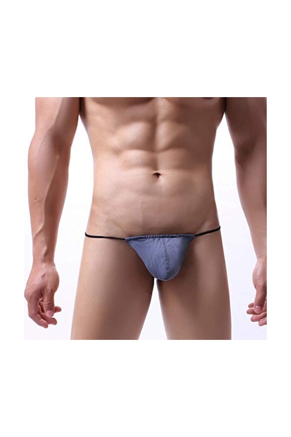 String pour Homme Hot éLastique Respirant Lingerie Slip Homme Pas Cher sans Couture Culottes Lingerie Homme éRotique Pas Cher